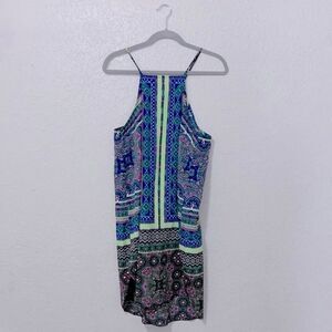 Derek Heart dress multicolor pattern